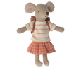 Maileg - Tricycle Mouse, Big Sister - Coral