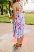 Ollie Jay - Sofia Dress in Serenity Floral | Girls Twirl Dress