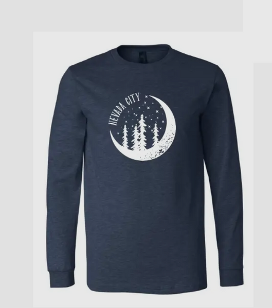 Nevada City Long Sleeve Adult T-shirt