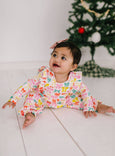 Ollie Jay - Mabel Romper in Holiday Bows