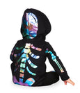 Tipsy Elves - Iridescent Skeleton Baby and Toddler Halloween Costume Onesie