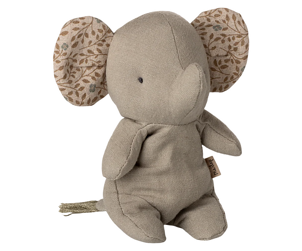 Maileg - Safari Friends, Mini Elephant - Iron Grey