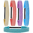 Frog Sac - Adjustable No Slip Crochet Lace Headbands - 5 Pack