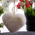 Sweet Cherry Sky - Furry Heart Plush Keychain