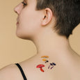 Tattly - Colorful Mushrooms Tattoo Sheets