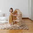 milin - Three-story Wooden Dollhouse