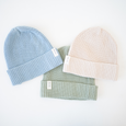 bug + bean kids - Chunky Knit Beanie - Organic Cotton - Vanilla
