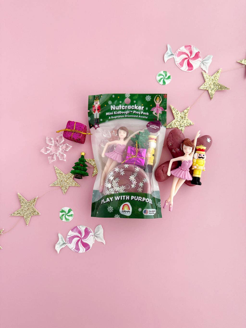 Earth Grown KidDoughs - Nutcracker Mini KidDough Kit