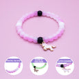 Frog Sac - Glow in the Dark Unicorn Charm Bubble Bracelets -