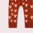 Little Green Radicals - Mushroom Tie Waist Knitted Joggers