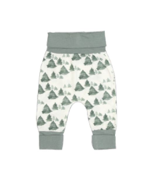 Coccoli - Bamboo Blend Pants - Pine Trees