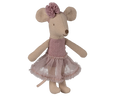 Maileg- Ballerina Mouse- Little Sister - Heather