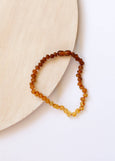 CanyonLeaf - Raw Baltic Amber + Sunflower || Necklace ||