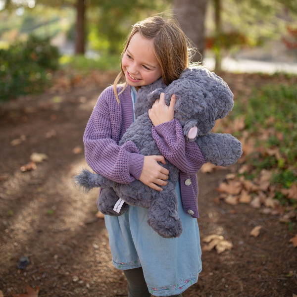Chubbees Hippo 22" Weighted Plushie - Beverly Hills Teddy Bear Company