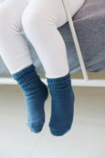 Eva & Elvin - Toes Warmer- Deep Blue Socks