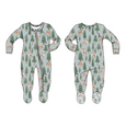 Sweet Bamboo - Zipper Footie - What A Stud