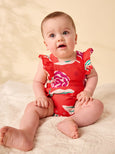 Tea Collection - Ruffle Bubble Baby Romper