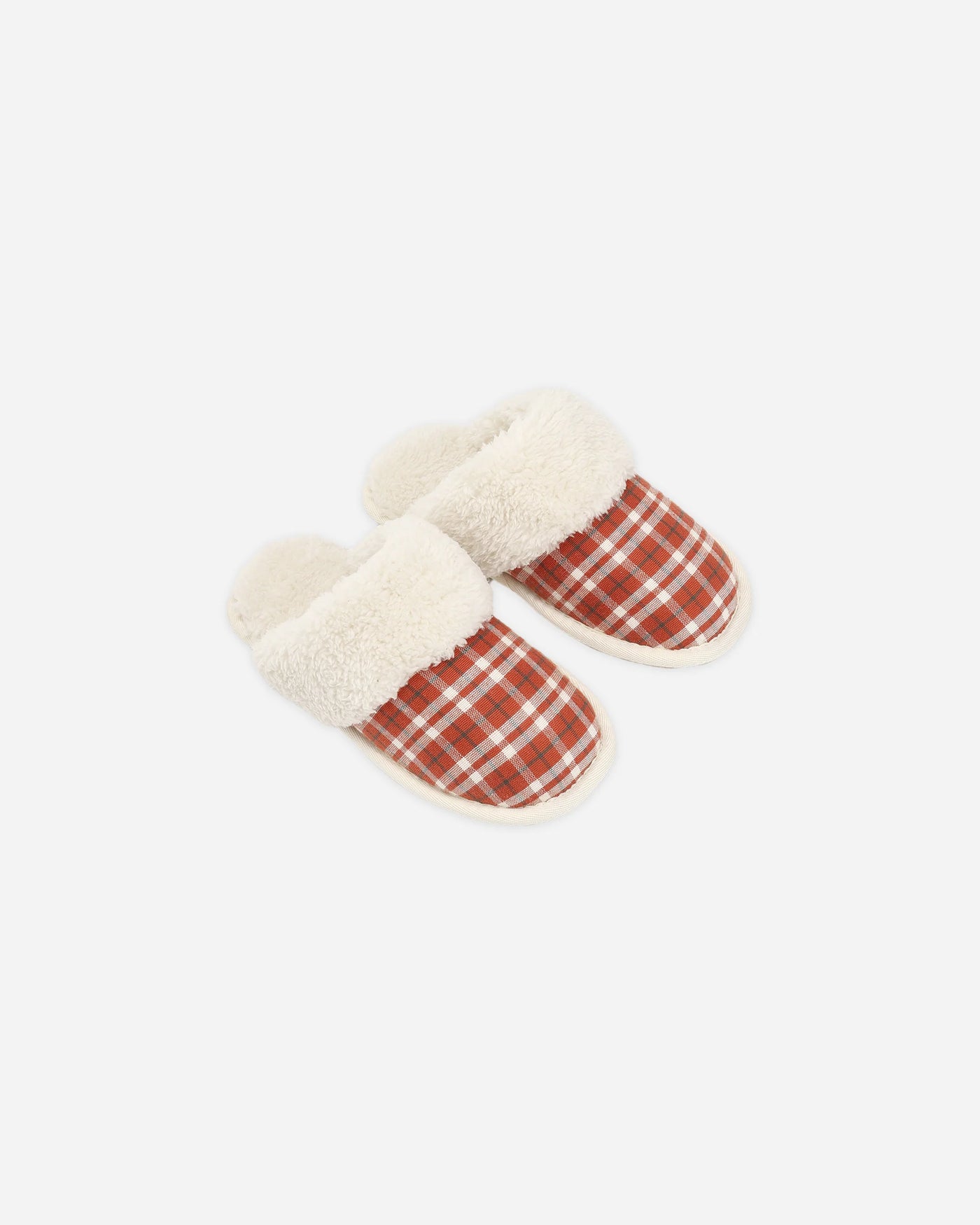 Rylee & Cru l Slippers in gift sack - Ruby Plaid