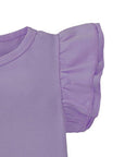 Girls Flutter Sleeve Top - MONAG