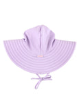 RuffleButts - Girls Lavender Swim Hat