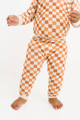 Little One Shop - Fall Checkered Bamboo Set