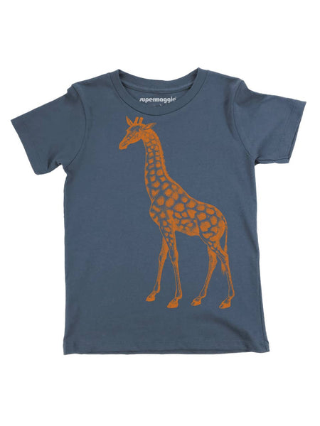 Supermaggie Faire - Giraffe Kid's Organic Cotton Tee