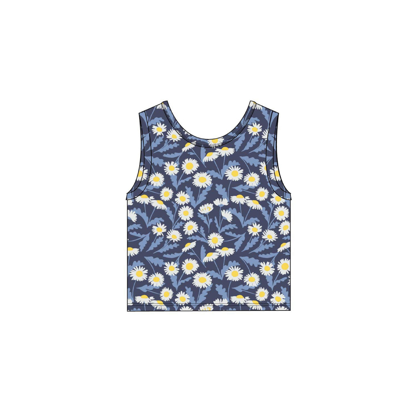 Lewis - Active Tank Top - Daisy | Bluejay
