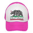 JP Doodles - California State Flag Customizable Kids Trucker Hat