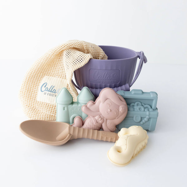 Calla & Friends - Mermaids Cove Silicone Beach Toy Set