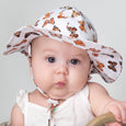 Huggalugs - Butterflies  Baby & Toddler Sunhat UPF 50+