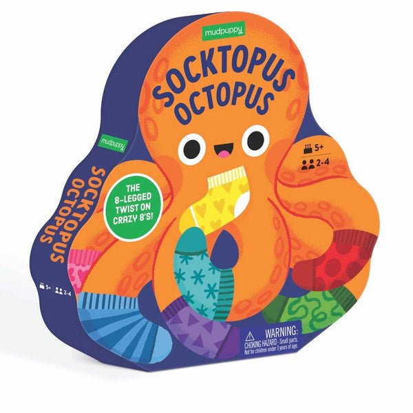 Socktopus Octopus Shaped Box Game - Chronicle Books