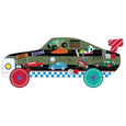 Floss & Rock - Cars 40pc "Racing Car" Shaped Jigsaw
