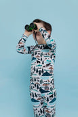 Bird & Bean - Kids Bamboo Pajamas - Into the Wild