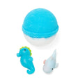 Purposeful Bliss - Fizzy Magic - Bath Bombs, Ocean Squishy Surprise  Inside, PDQ Display