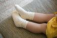 Eva & Elvin - Runrun Ankle Socks - Ivory