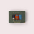 Little Green Radicals - Blue Penguins Ankle Socks 3 Pack in box