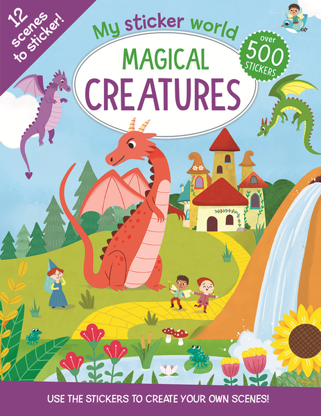 EDC Publishing - My Sticker World, Magical Creatures