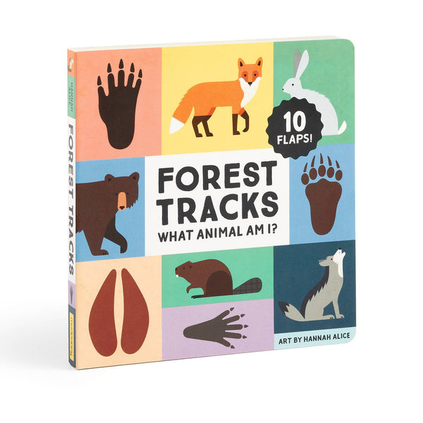 Chronicle Books - Forest Tracks: What Animal Am I? Lift-the-Flap Board Book