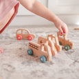 bug + bean kids - Wooden Car Toy | Wheelies Collection
