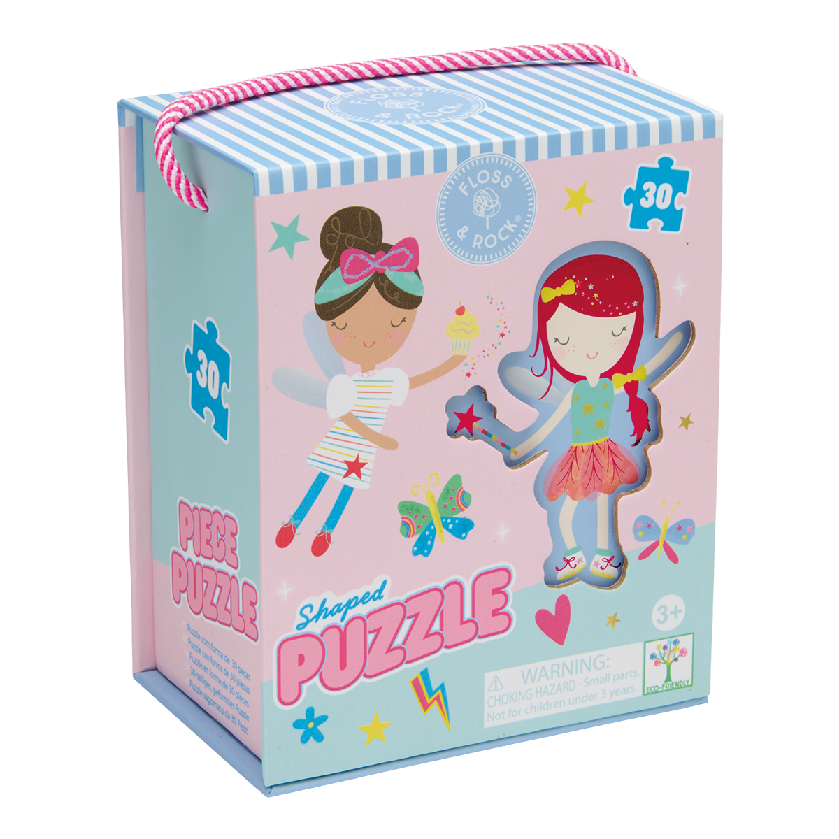 Floss and Rock - Rainbow Fairy 30pc Shaped Puzzle