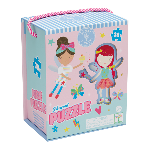 Floss and Rock - Rainbow Fairy 30pc Shaped Puzzle