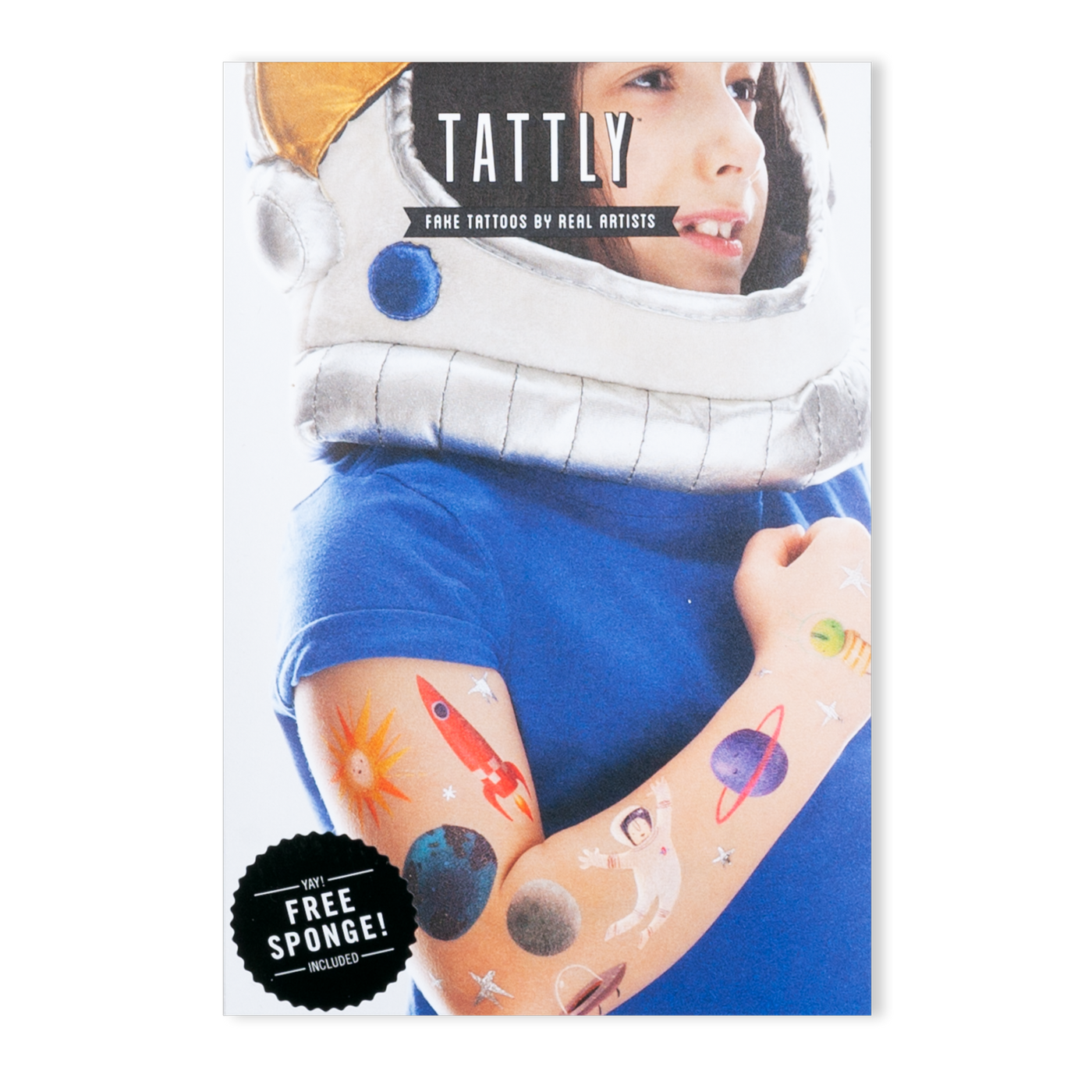 Tattly - Space Explorer Tattoo Set