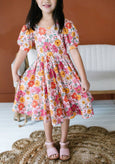 Ollie Jay - Puff Dress in Autumn Garden