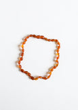 CanyonLeaf - Raw Cognac Baltic Amber || Classic || Necklace