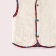 Little Green Radicals - Folk Birds Sherpa Lined Reversible Gilet