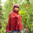 Speedy Monkey - Red Dragon Costume Cape for Kids - 4-7 yrs