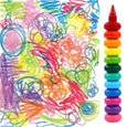 Bright Stripes - IHeartArt Jr 12 Finger Crayons