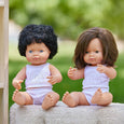 Miniland - Baby Doll Brunette Girl 15" inch