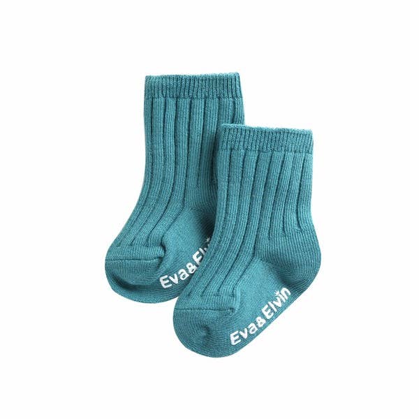 Eva & Elvin - Runrun Ankle Socks - Blue