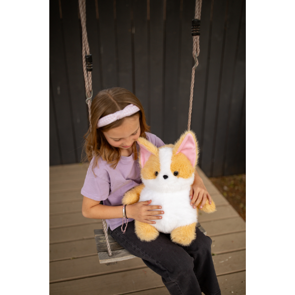 Chunka Dunkas Corgi Plushie - Beverly Hills Teddy Bear Company